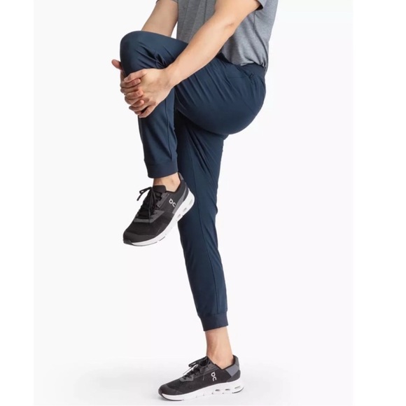 Birddogs Other - Birddogs Men’s Gabe Ruths Slim Fit Joggers Navy Large Lined Drawstring Pant